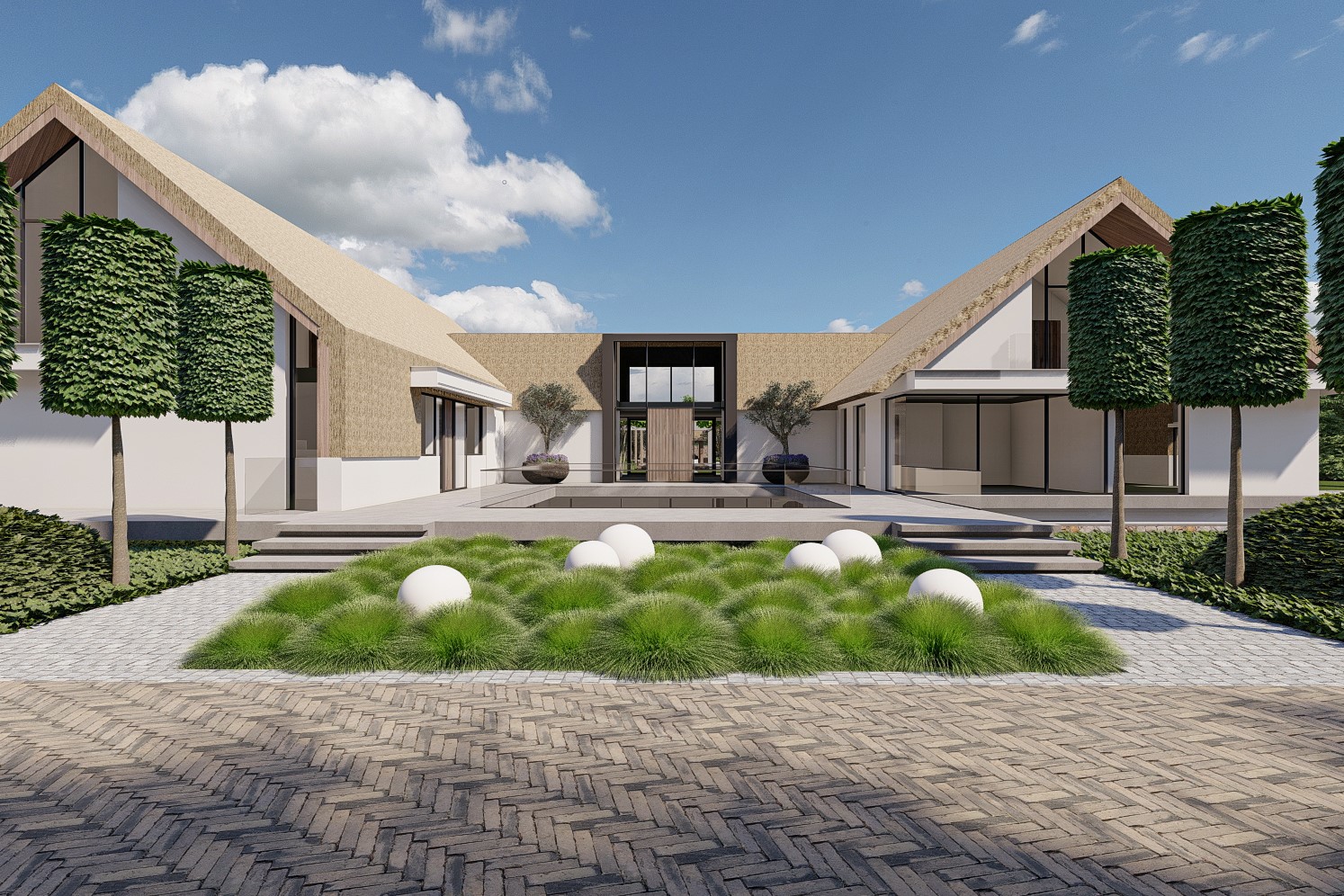 New construction residential project